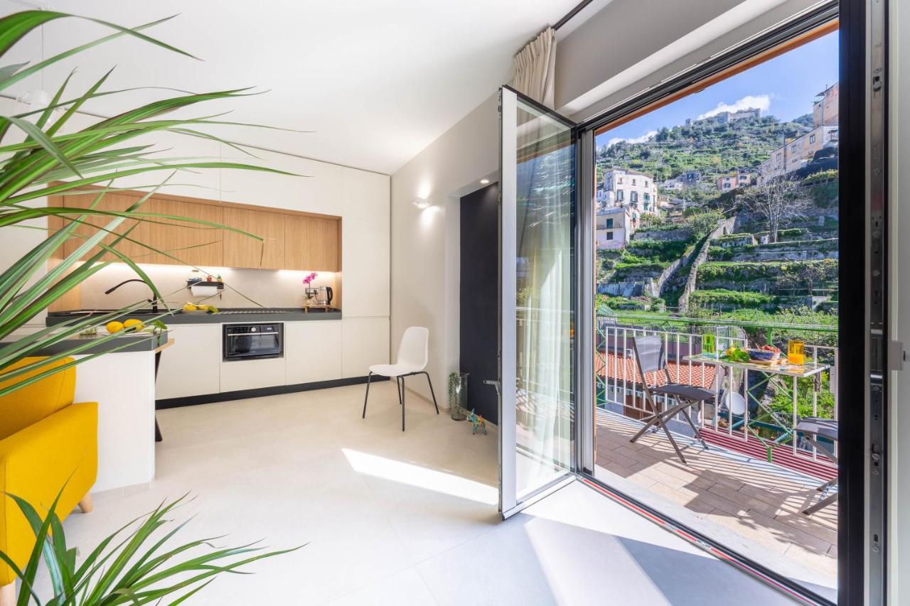 Casa Aura - Amalfi Coast Lejlighed Maiori Eksteriør billede